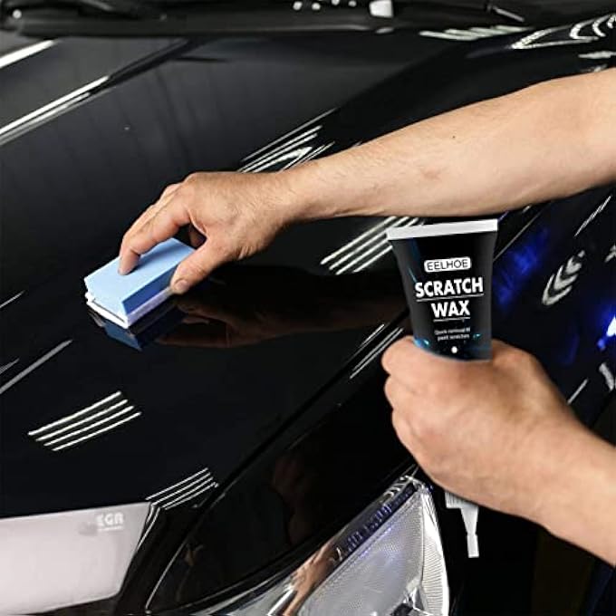 EELHOE CAR SCRATCH REPAIR CREAM, CAR SCRATCH REPAIR KIT, CAR SURFACE SLIGHT SCRATCH REPAIR, EASILY REPAIR PAINT SCRATCHES - Image 4